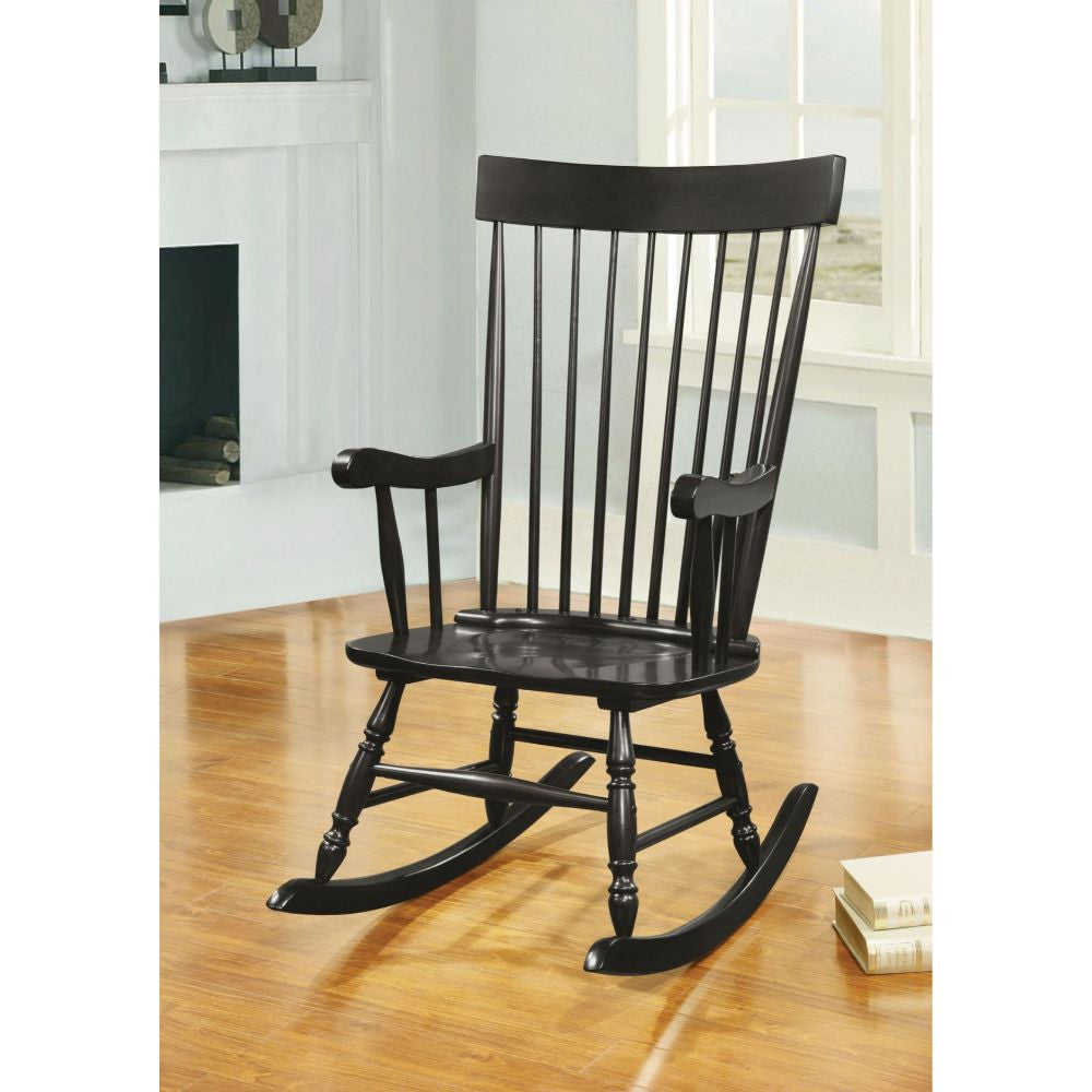 ACME 59297 Arlo Rocking Chair, Black
