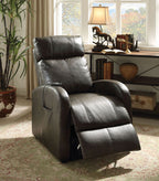 ACME 59405 Ricardo Recliner with Power Lift, Dark Gray PU