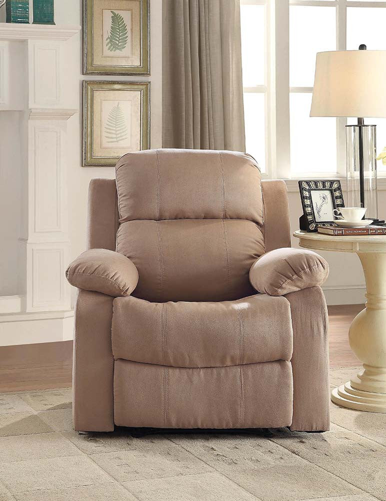 ACME 59468 Parklon Recliner, Brown Microfiber