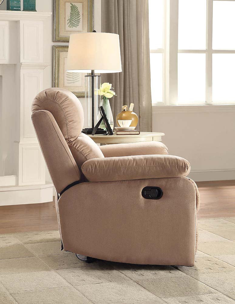 ACME 59468 Parklon Recliner, Brown Microfiber