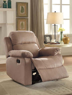 ACME 59468 Parklon Recliner, Brown Microfiber