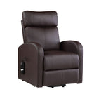 ACME 59498 Ricardo Recliner with Power Lift, Brown PU