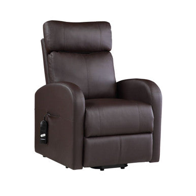 ACME 59498 Ricardo Recliner with Power Lift, Brown PU
