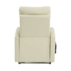 ACME 59499 Ricardo Recliner with Power Lift, Beige PU