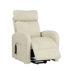 ACME 59499 Ricardo Recliner with Power Lift, Beige PU