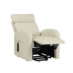 ACME 59499 Ricardo Recliner with Power Lift, Beige PU