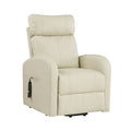 ACME 59499 Ricardo Recliner with Power Lift, Beige PU