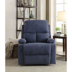 ACME 59545 Rosia Recliner, Blue Velvet