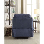 ACME 59545 Rosia Recliner, Blue Velvet