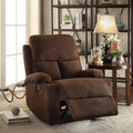 ACME 59547 Rosia Recliner, Chocolate Velvet