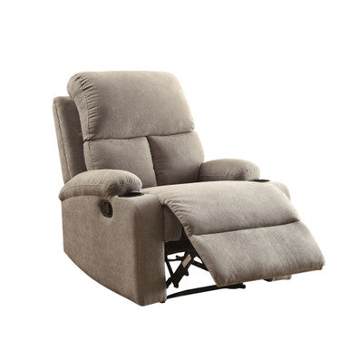 ACME 59549 Rosia Recliner, Gray Velvet