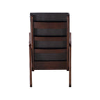 ACME 59935 Raina Rocking Chair, Dark Brown PU & Espresso Finish