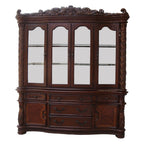 ACME 60006 Vendome Hutch & Buffet, Cherry (1Set/2Ctn)  1