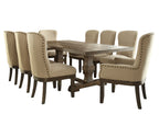 ACME 60737 Landon Dining Table, Salvage Brown (1Set/2Ctn)