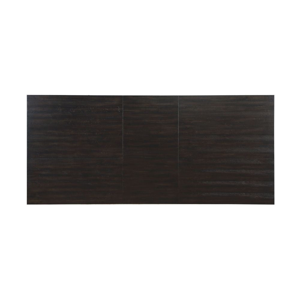 ACME 61030 Maisha Dining Table, Rustic Walnut (1Set/2Ctn)