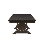 ACME 61030 Maisha Dining Table, Rustic Walnut (1Set/2Ctn)