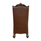 ACME 61102 Versailles Side Chair (Set-2), 2-Tone Brown PU & Fabric  4