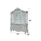 ACME 61134 Versailles Hutch & Buffet, Bone White (1Set/2Ctn)  2