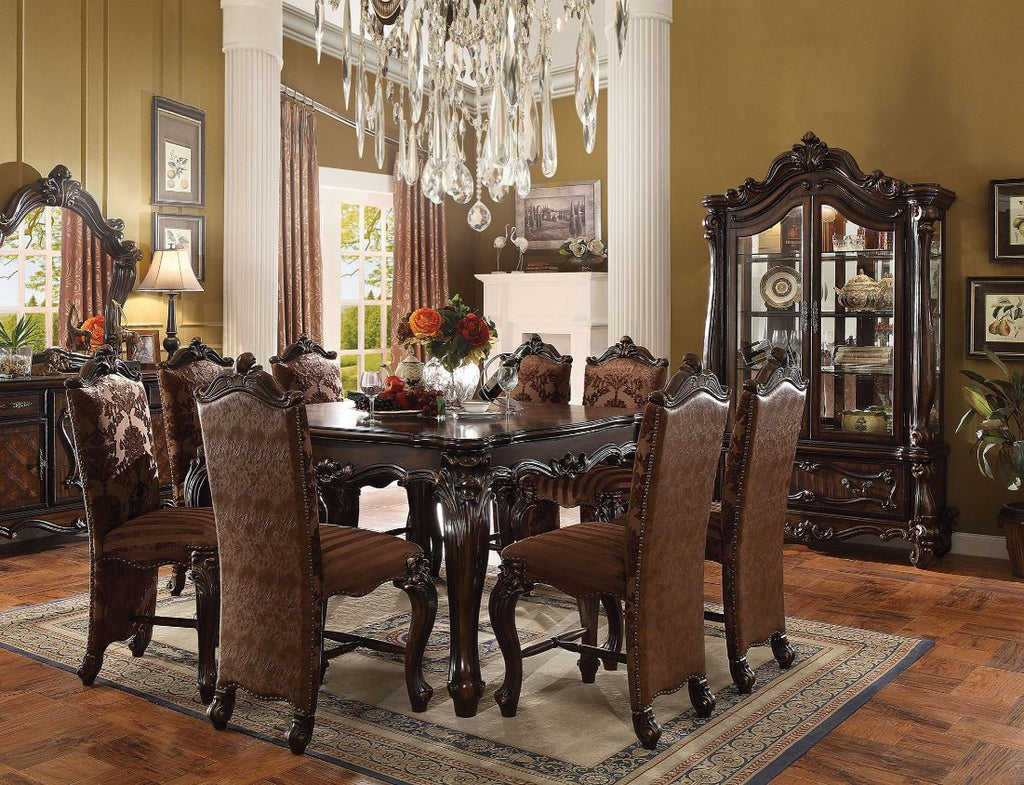ACME 61155 Versailles Counter Height Table, Cherry Oak