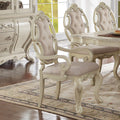 ACME 61283 Ragenardus Arm Chair (Set-2), Fabric & Antique White