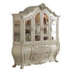 ACME 61284 Ragenardus Hutch & Buffet, Antique White (1Set/2Ctn)