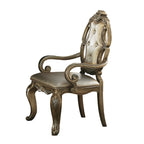 ACME 61293 Ragenardus Arm Chair (Set-2), PU & Vintage Oak