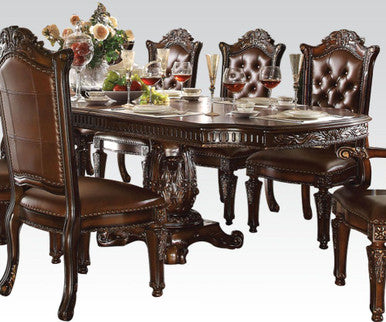 ACME 62000 Vendome Cherry Dining Table (Chairs Sold Seperately)
