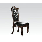 ACME 62004 Vendome Side Chair (Set-2), PU & Cherry