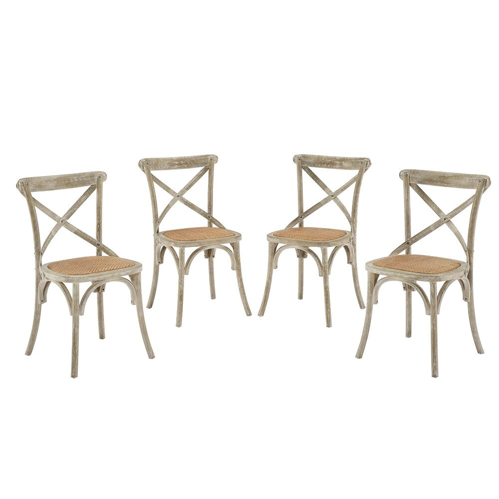 Modway EEI-3482 Gear Dining Side Chair Set of 4