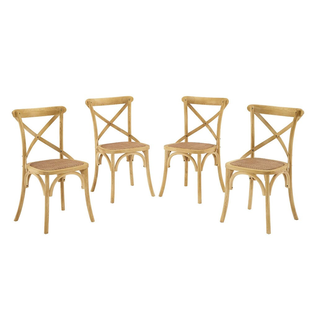 Modway EEI-3482 Gear Dining Side Chair Set of 4