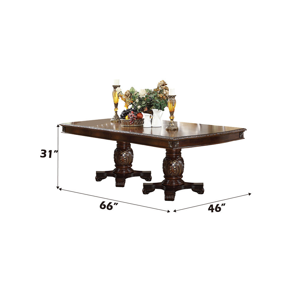 ACME 64075A Chateau De Ville Espresso Dining Table  2