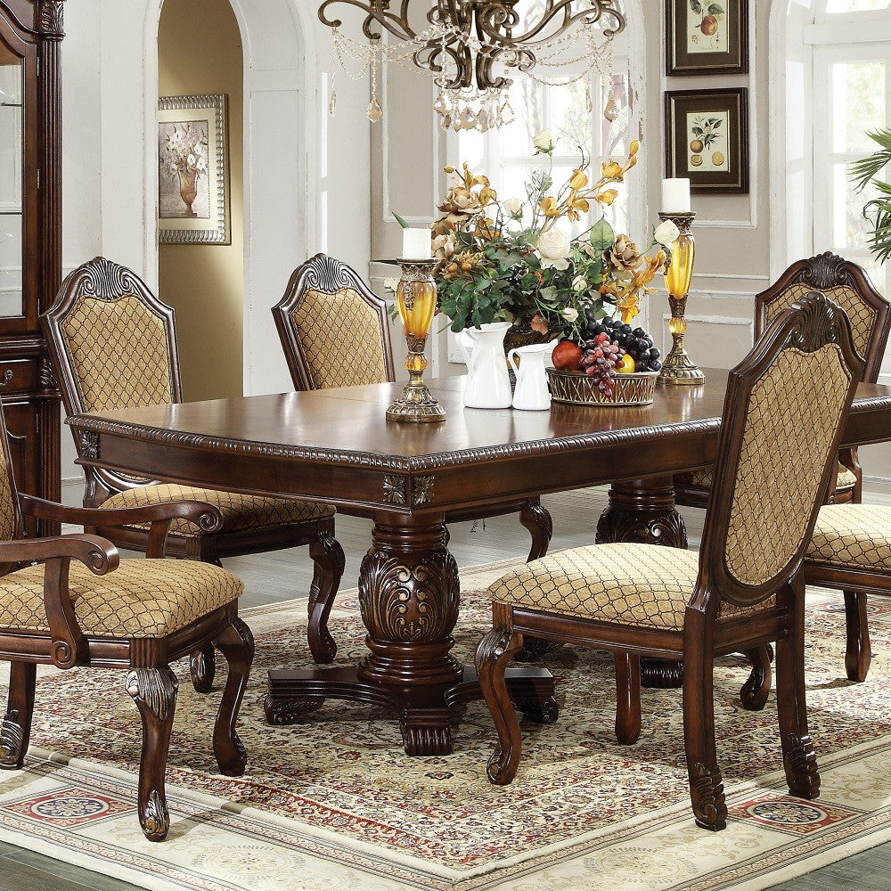ACME 64075A Chateau De Ville Espresso Dining Table