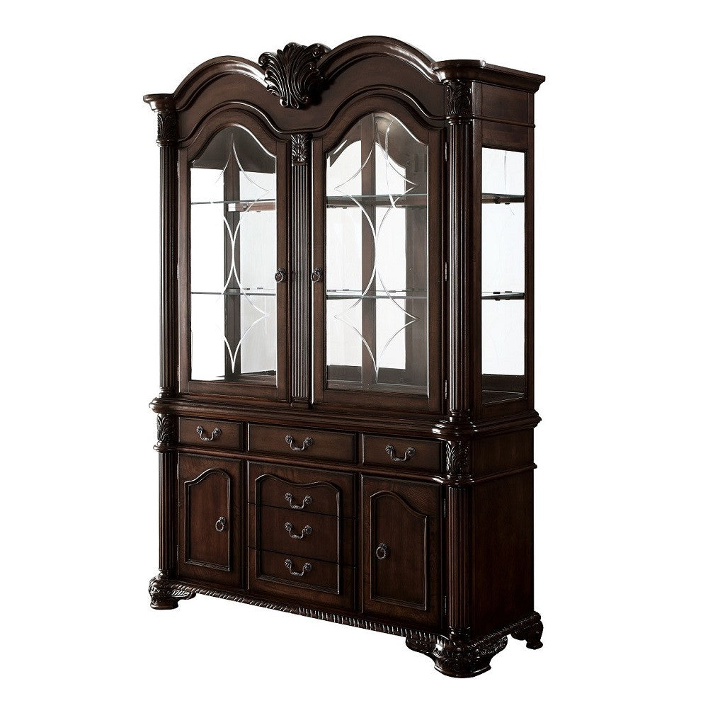 ACME 64079A Chateau De Ville Espresso Hutch & Buffet  1