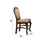 ACME 64084 Chateau De Ville Counter Height Chair (Set-2), Espresso