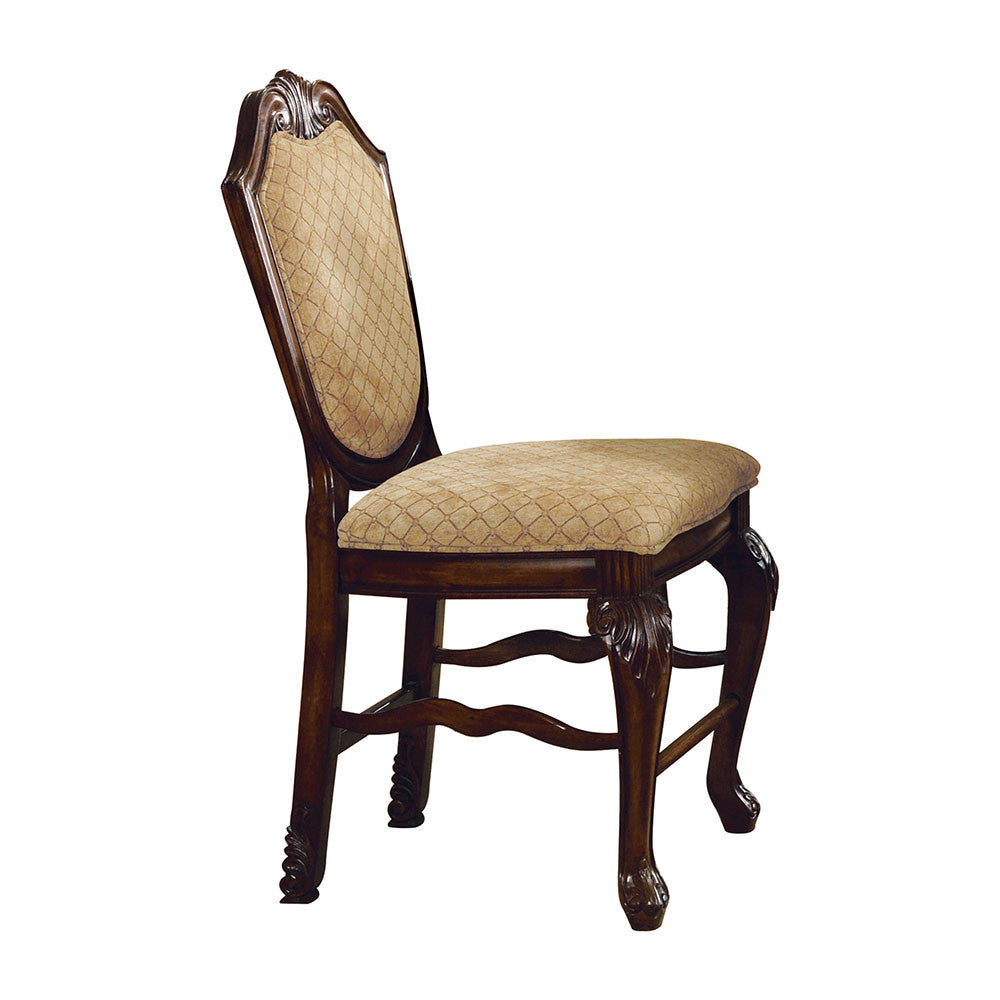 ACME 64084 Chateau De Ville Counter Height Chair (Set-2), Espresso