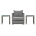 Modway EEI-3597 Aura 3 Piece Outdoor Patio Wicker Rattan Set