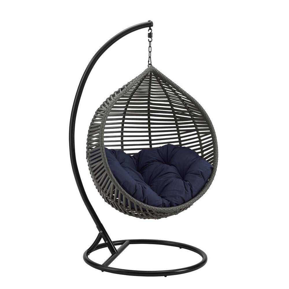 Modway EEI-3614 Garner Teardrop Outdoor Patio Swing Chair
