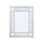 ACME 66158 Varian Mirror, Mirrored & Antique Platinum