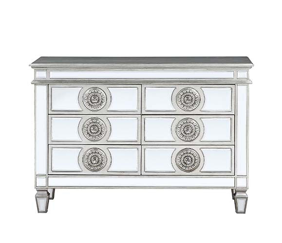 ACME 66159 Varian Server, Mirrored & Antique Platinum