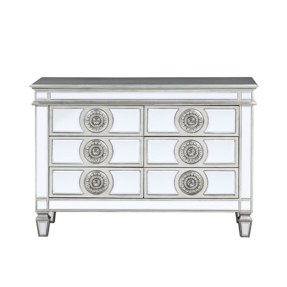 ACME 66159 Varian Server, Mirrored & Antique Platinum