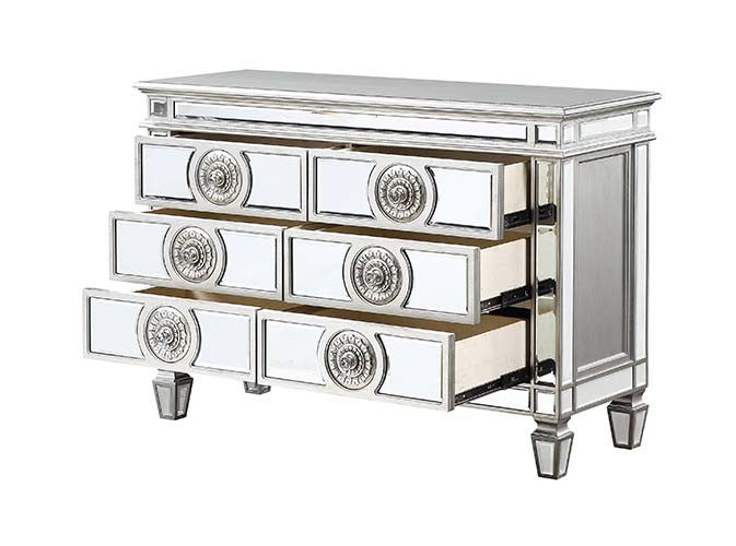 ACME 66159 Varian Server, Mirrored & Antique Platinum