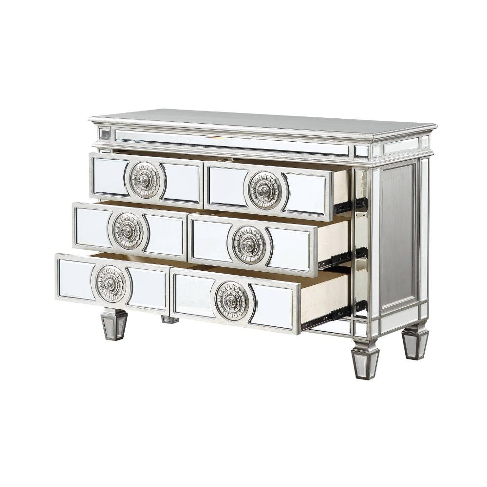 ACME 66159 Varian Server, Mirrored & Antique Platinum