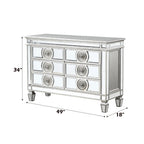ACME 66159 Varian Server, Mirrored & Antique Platinum