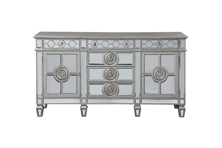 ACME 66164 Varian Server, Mirrored & Antique Platinum