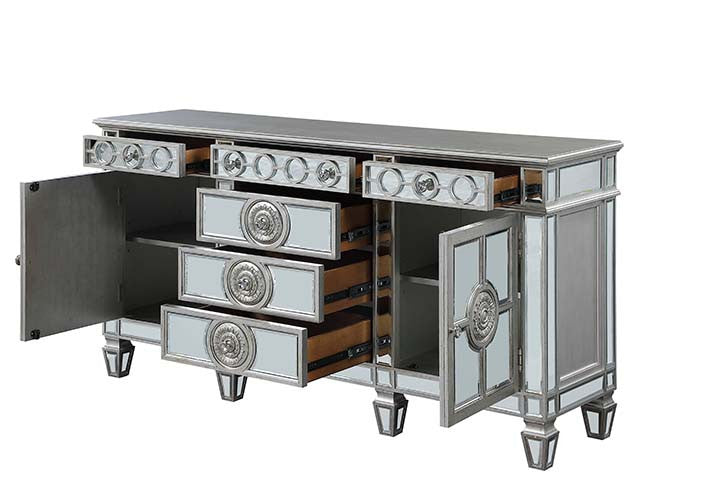 ACME 66164 Varian Server, Mirrored & Antique Platinum