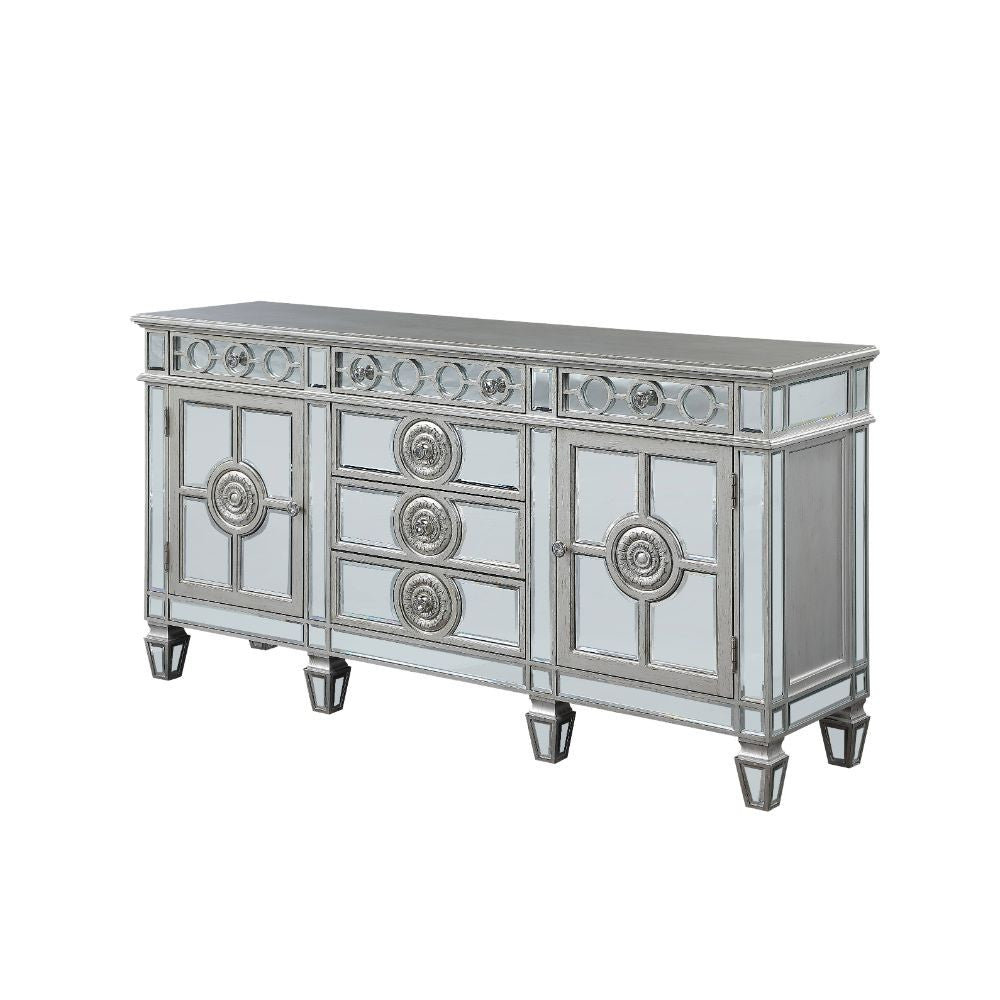ACME 66164 Varian Server, Mirrored & Antique Platinum
