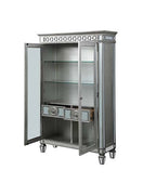 ACME 66166 Varian Curio, Mirrored & Antique Platinum