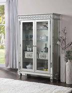 ACME 66166 Varian Curio, Mirrored & Antique Platinum