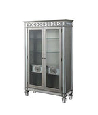 ACME 66166 Varian Curio, Mirrored & Antique Platinum