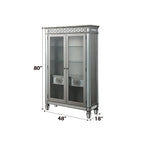 ACME 66166 Varian Curio, Mirrored & Antique Platinum